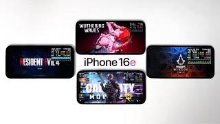 iPhone 16e Gaming Test | Wuthering Waves, Resident Evil 4, Assassin’s Creed Mirage, & COD Mobile.