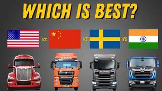 Epic Truck Battle ▶ Scania vs. Peterbilt vs. TATA Vs. SINO Truk