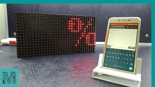 Bluetooth Scrolling Display | P10 LED MODULE