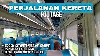 KERETA API MELAJU KENCANG | TRAIN INDONESIA I ASMR TRAIN | INDONESIAN RAILWAYS