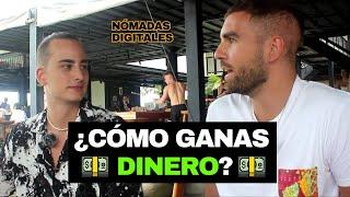 Pregunto a NÓMADAS DIGITALES Cómo Ganan DINERO Desde Bali