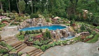 BEAUTIFUL! 100+ BACKYARD LANDSCAPING IDEA WITH POOL | HOW TO CREATE STUNNING BACKYARD POOL LANDSCAPE