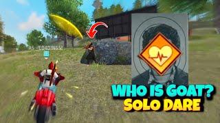 Who is the G.O.A.T? | Free Fire Solo Dare Gameplay Tamil | Wiping Tamizhan