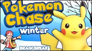 Pokémon Winter Chase | Brain Break | GoNoodle Inspired