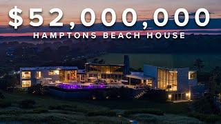 $52,000,000 Modern Hamptons Beach House - DroneHub