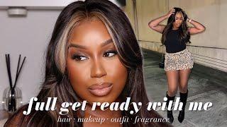 FULL GET READY WITH ME: HAIR + MAKEUP + OUTFIT + FRAGRANCE | NATASHA S.