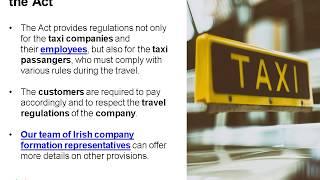 Set up a Taxi Company in Ireland