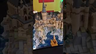 Lego Harry Potter Hogwarts Castle & Grounds Full Model View #shorts #legohogwarts #legoharrypotter