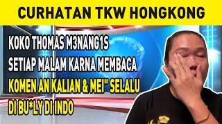 KOKO THOMAS M3NANG1S SETIAP MALAM KARNA MEMBACA KOMEN AN KALIAN & MEI" SELALU DI BU*LY DI INDO