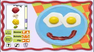 Funny Food Face (Flash Game) Gameplay