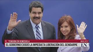 Tensión en Venezuela: el gobierno exigió la inmediata liberación del gendarme