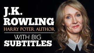 ENGLISH SPEECH | JK ROWLING: The Benefits Of Failure (English Subtitles)