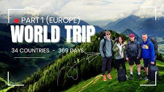 World Trip (RTW) Part 1| 34 Countries | Trip of a Lifetime | 1 Year | 4K Video