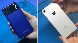 Ремонт Xiaomi POCO M3 / ТИПОВОЙ ДЕФЕКТ | Apple iPhone 7 ПОТУХ НОЧЬЮ НА ЗАРЯДКЕ