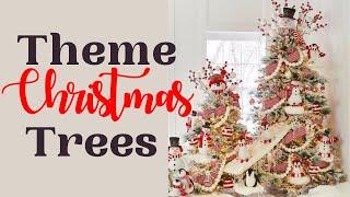 Christmas Trees With A THEME to give you holiday decorating ideas!