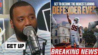 "Myles-to-Eagles dream dies!" - Chris Canty on Browns extending Myles Garrett worth $40M per year