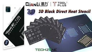 QianLi ToolPlus 3D Black Stencil for iPhone iPad BGA IC Chip Reballing