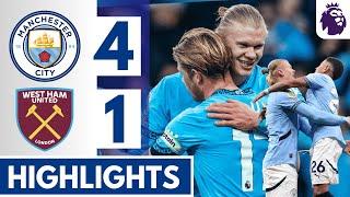 HAALAND 2X Manchester City vs West Ham (4-1) Extended HIGHLIGHTS | EPL 24/25!