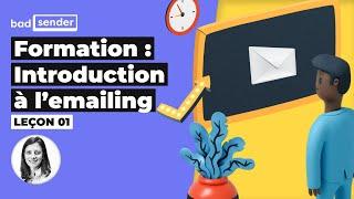 Formation emailing - Leçon 1 : Introduction à l'emailing