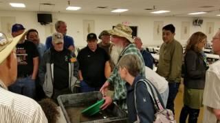 Woody Wampler Demonstrates Gold Panning at the GPAP February Meeting