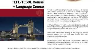 TEFL/TESOL Course & Language Course | International TEFL and TESOL Training (ITTT)