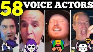 (NEW) All Brawl Stars Voice Actors Perform Their Brawler Lines