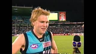 2002 Semi-final Port Adelaide VS Essendon Nick Stevens Chad Cornes