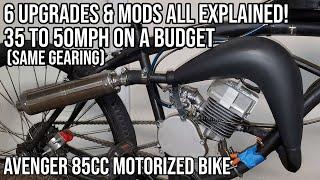 Motorized Bike Upgrades & Mods for More Performance!