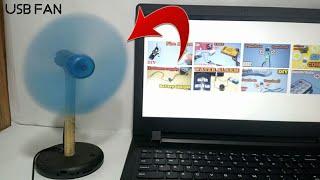 How to make a USB  fan at Home Easy way