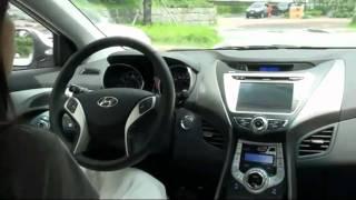 2011 Hyundai Elantra Auto Parallel Parking Assistance. SPAS Function ( Avante, Kor version)