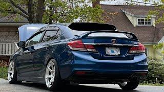 DOWNPIPE AND EXAUST SOUND 9TH GEN HONDA CIVIC SI (VTEC CROSSOVER SOUND)