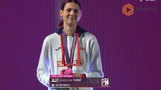 Angelina Topić  - ceremonija dodele medalja | EP Rim 2024