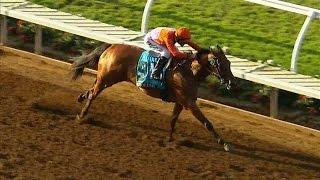 Beholder WINS the TVG Pacific Classic - Race Replay 2015