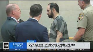 Gov. Greg Abbott pardons Daniel Perry, convicted of murdering a protestor