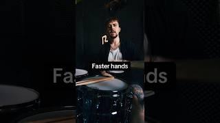 Faster hands with these simple exercises!  #drums #drummer #drumtutorial #drumlesson