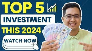 TOP 5 INVESTMENT | EARN PASSIVE INCOME THIS 2024 | 100% LEGIT