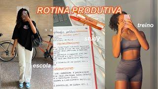 ROTINA PRODUTIVA EM PORTUGAL * | *aulas presenciais, treino, estudos*