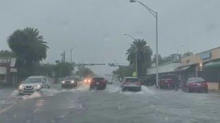 Days of steady rain have left some Miami-Dade streets underwater