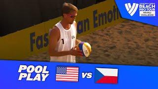 Crabb/Brunner vs. Waber/Jezek - Qualification Highlights | Nuvali 2024 #BeachProTour