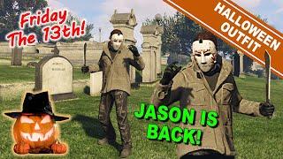 Jason Voorhees Outfit 2024 *Friday The 13th Halloween Outfit Tutorial* | GTA 5 Online