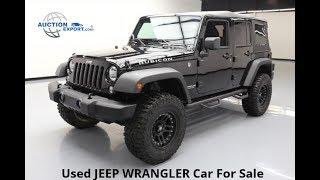 #Used #JEEP #WRANGLER For Sale in #USA, Worldwide #Shipping