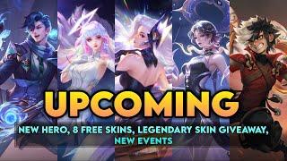 NEW HERO, FREE EPIC SKINS, LEGENDARY SKIN GIVEAWAY! | October Event | Honor of Kings