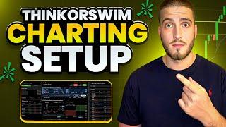 BEGINNER THINKORSWIM (TOS) CHARTING SETUP!