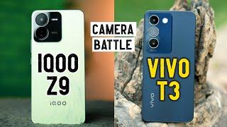 iQOO Z9 Vs Vivo T3 CAMERA COMPARISON (in Hindi)