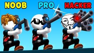 NOOB vs PRO vs HACKER - Johnny Trigger: Sniper