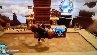 Skylanders SuperChargers: Super Donkey Kong very short after pushing blocks