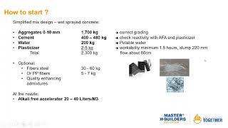 Fall Webinar Series 2021 - Underground Construction – Spray Concrete