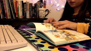 ASMR Librarian Role Play ~ Page Turning, Typing, Writing, Whispering