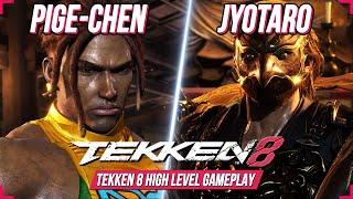 TEKKEN 8  Pige-Chan (EDDY) vs Jyotaro (VICTOR) Aggressive Gameplay  T8 Player Match 