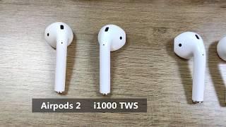 i1000 TWS FULL TEST VS AIRPODS 2